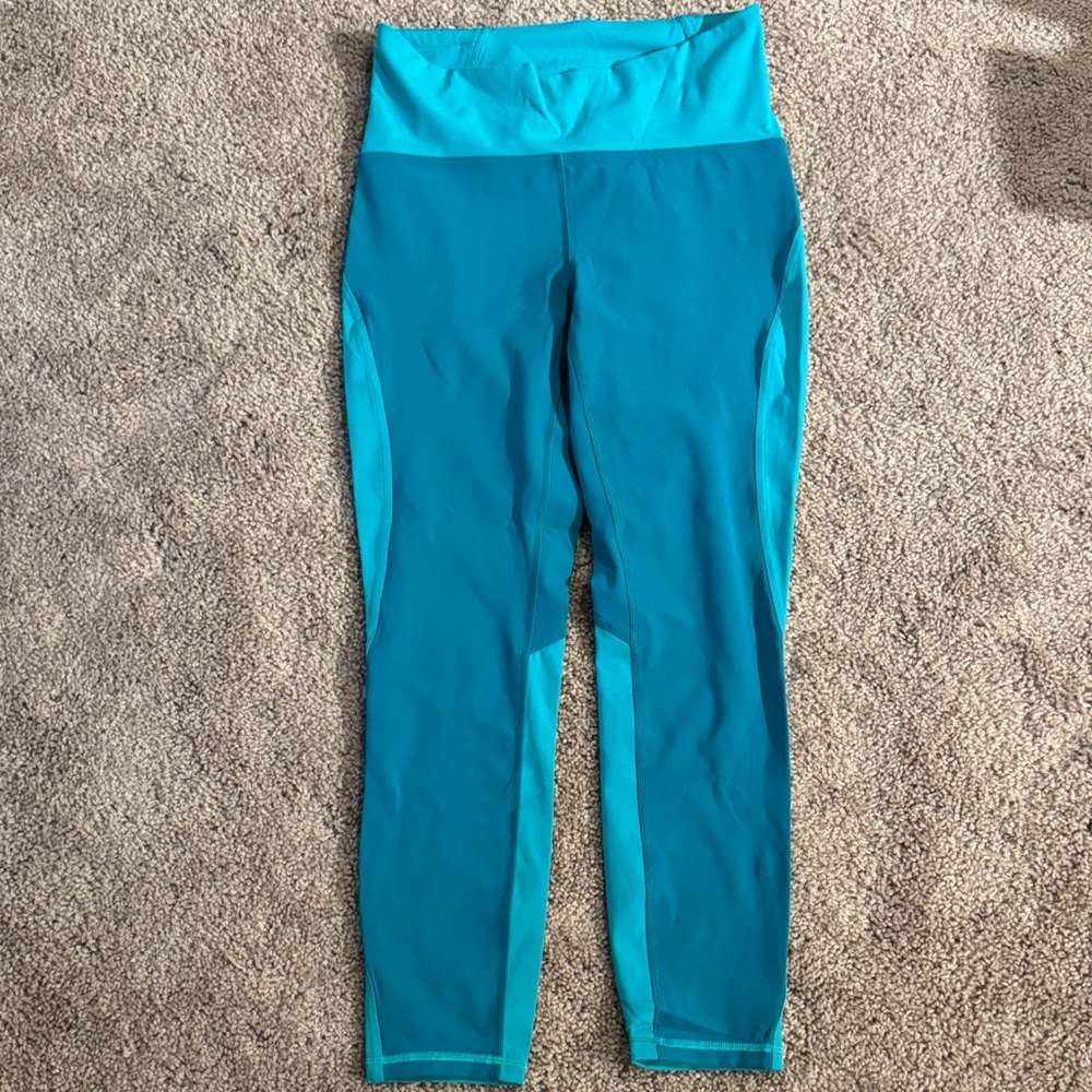 lululemon athletica Teal High-Waisted Leggings